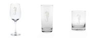 Rolf Glass Seahorse set of 4 glasses Collection